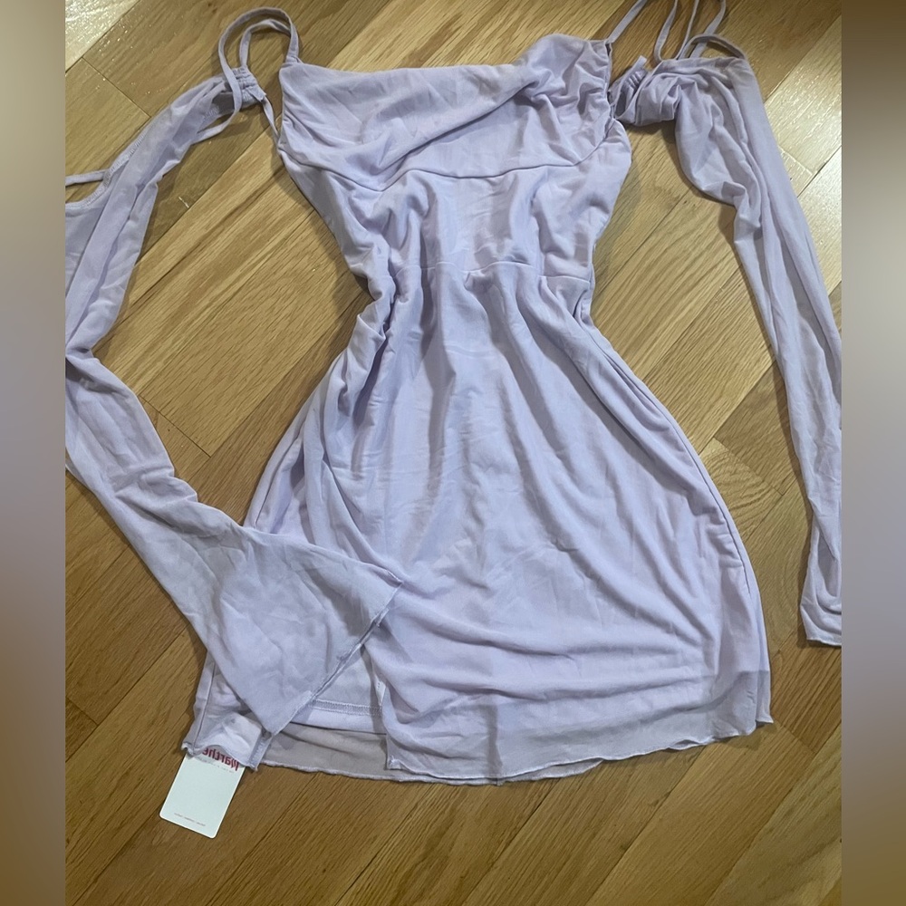 Lavender dress!